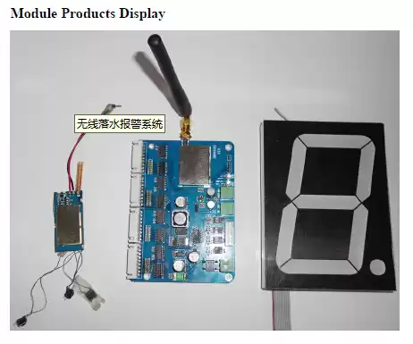 Alarme de noyade sans fil