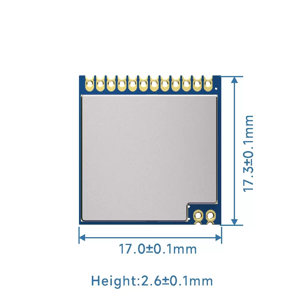 LORA1278: 433 / 490MHz Module sans fil Lora avec protection ESD