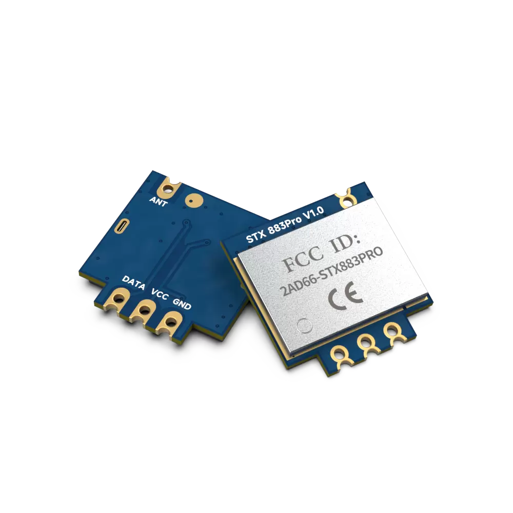 STX883PRO: 433MHz High Power CE-RED &amp; FCC ID CERTIFIED Module émetteur