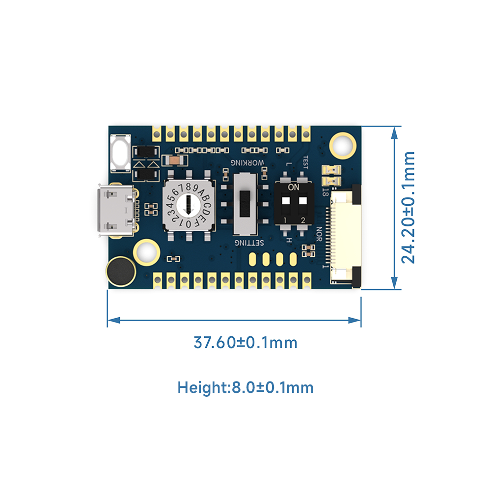 DMR858S : Module talkie-walkie DMR Tier II intégré 5 W