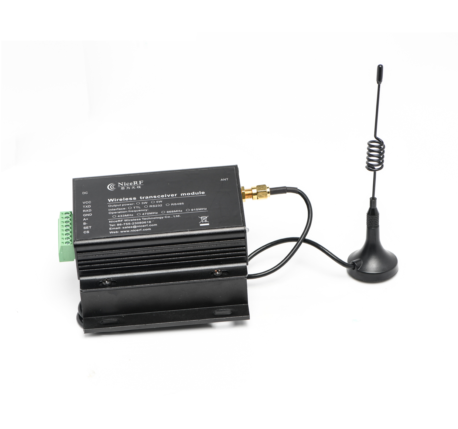 LoRa6500Pro : Modem RF LoRa large tension 5 W et longue portée avec capacité de maillage et protection ESD