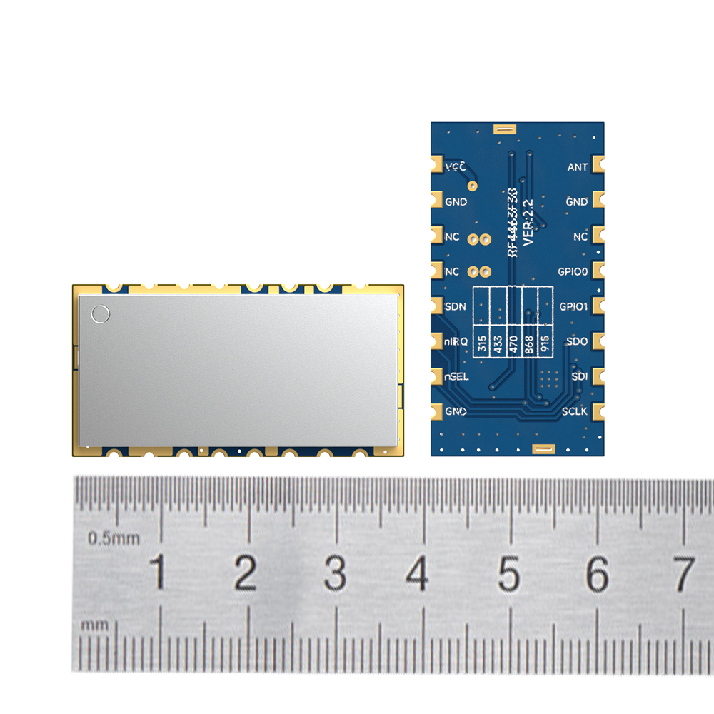 RF4463F30 : Module RF Si4463 1 W avec amplificateur et LNA