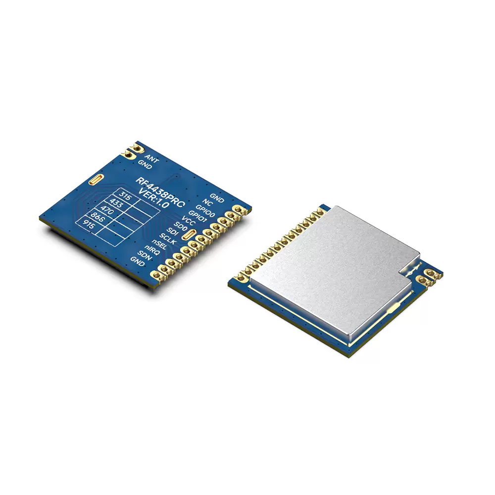 RF4438PRO: SI4438 433MHz 100MW Module RF frontal