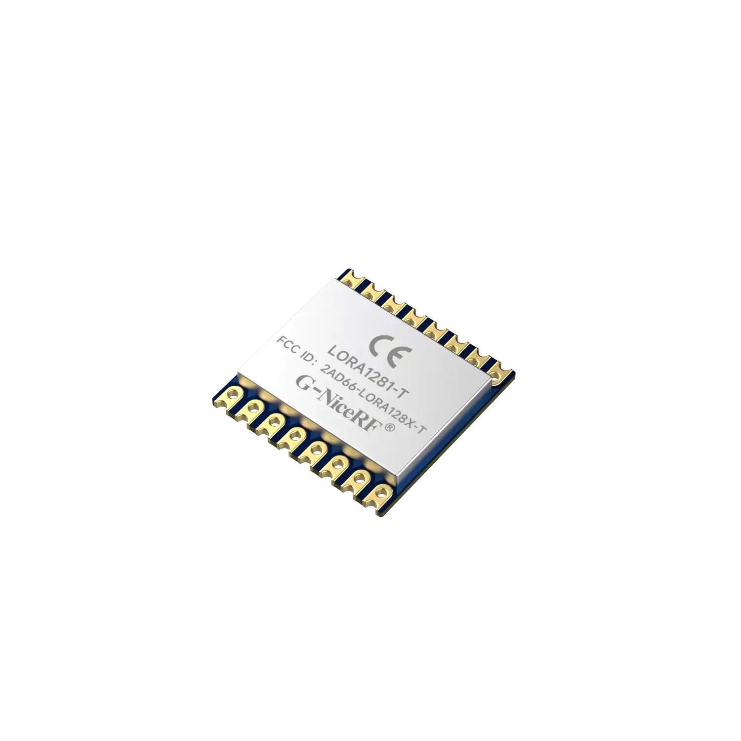 LoRa1281-TCXO : Certification FCC ID et CE-RED Le module certifié SX1281 2,4 GHz prend en charge la télémétrie