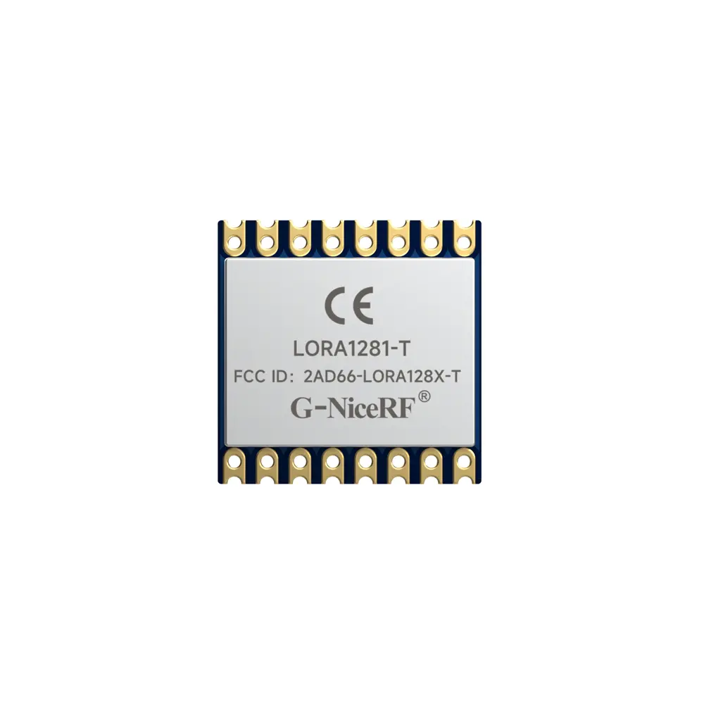 LoRa1281-TCXO : Certification FCC ID&amp;CE-RED Le module certifié SX1281 2,4 GHz prend en charge la plage