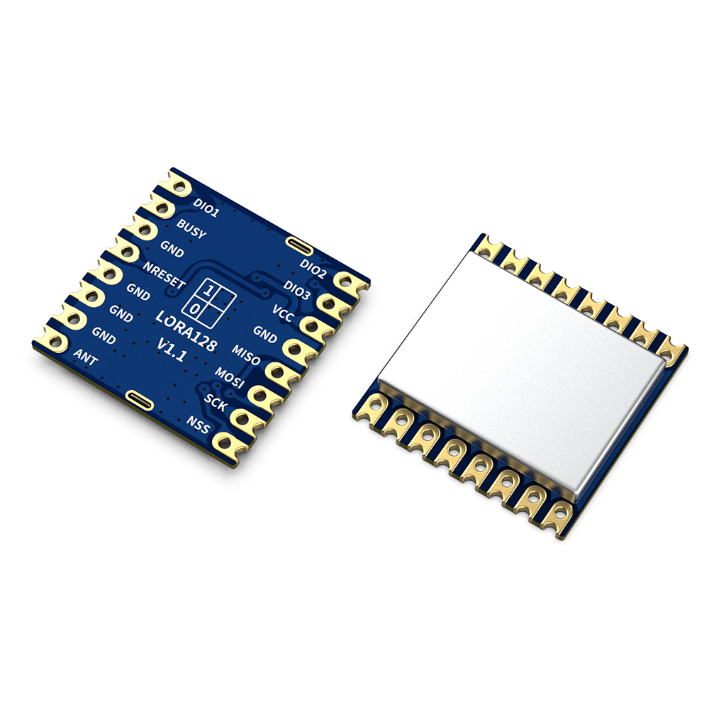 LoRa1280 et LoRa1281&nbsp;: modules LoRa 2,4 GHz utilisant SX1280 et SX1281 avec protection ESD