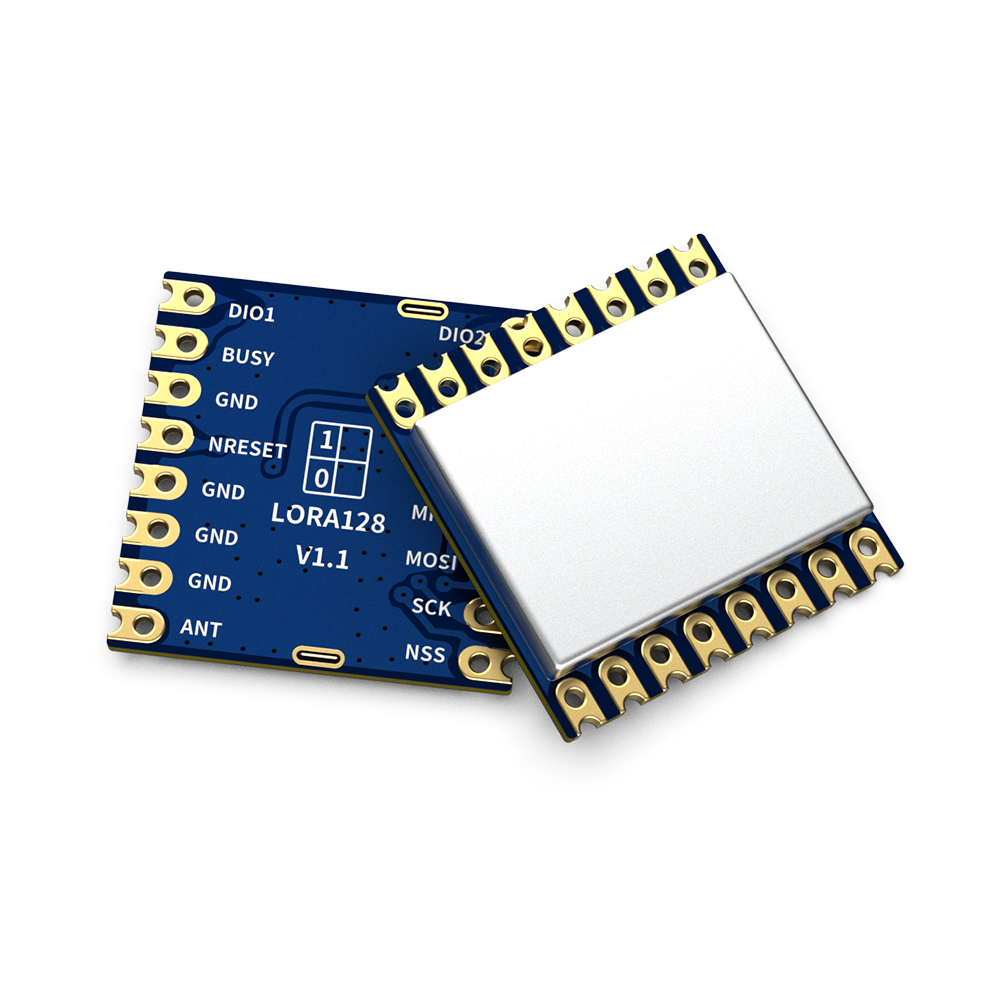 LoRa1280 et LoRa1281&nbsp;: modules LoRa 2,4 GHz utilisant SX1280 et SX1281 avec protection ESD