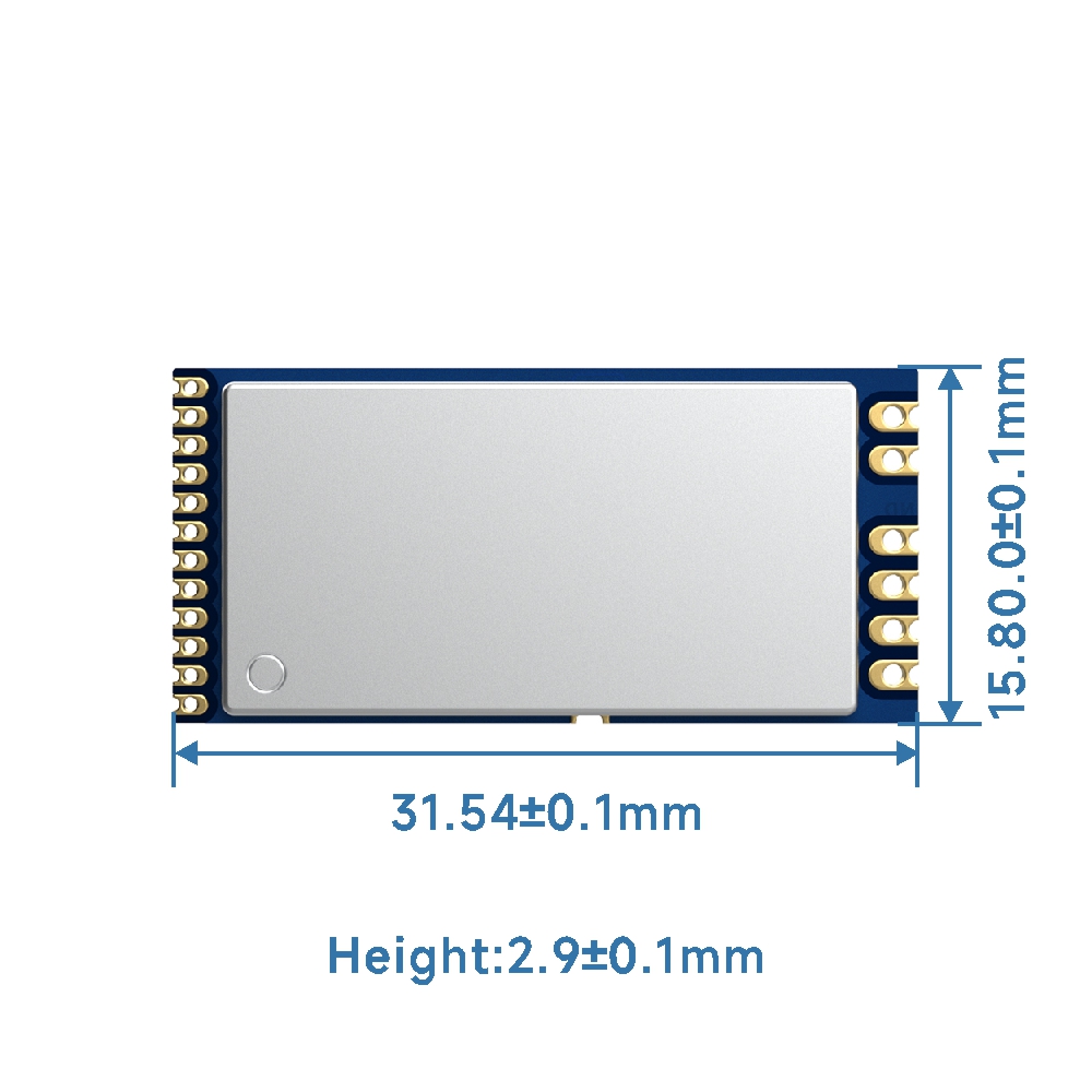 LoRa1280F27-TCXO : Module RF SX1280 2,4 GHz de qualité industrielle