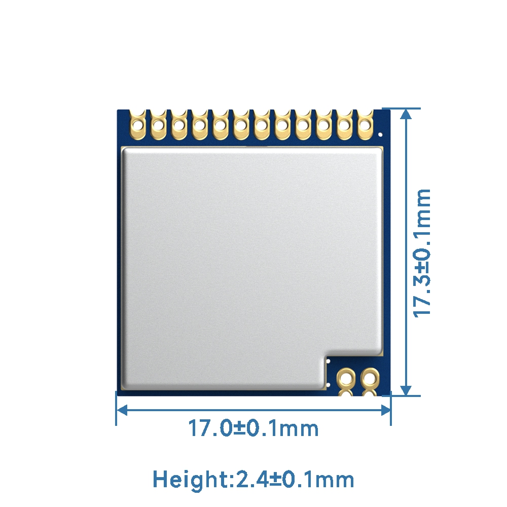 RF1212&nbsp;: Module FSK 20 mW basé sur SX1212 avec faible consommation d'énergie RX 3 mA