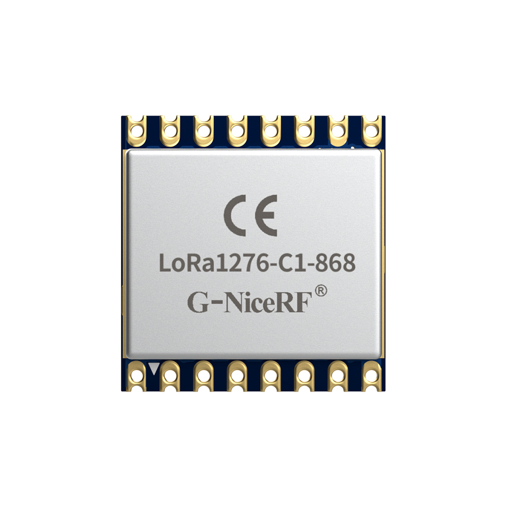 LoRa1276-C1-868 : Module LoRa certifié CE-RED SX1276 868 MHz 100 mW avec protection ESD