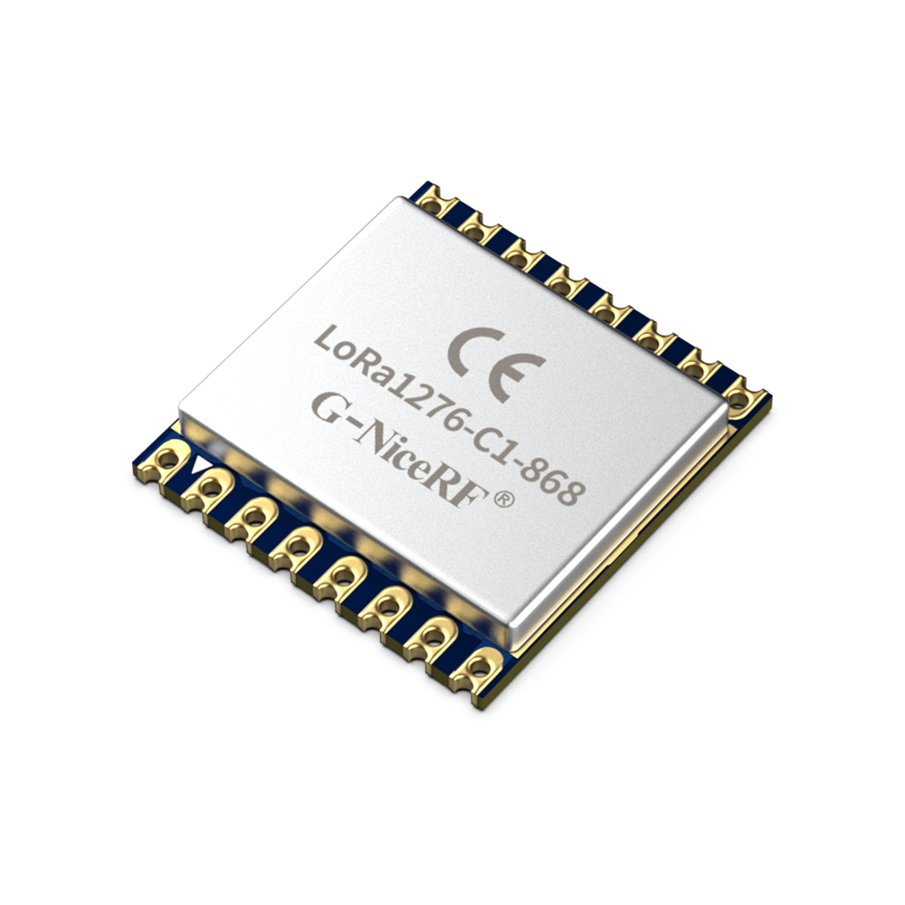 LoRa1276-C1-868 : Module LoRa certifié CE-RED SX1276 868 MHz 100 mW avec protection ESD