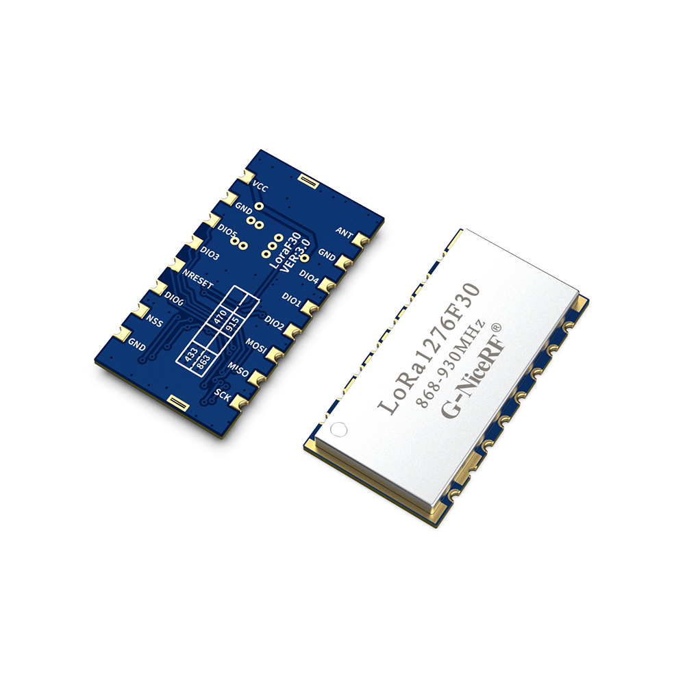 LoRa1276F30 : Module LoRa haute puissance 868/915 MHz 500 mW