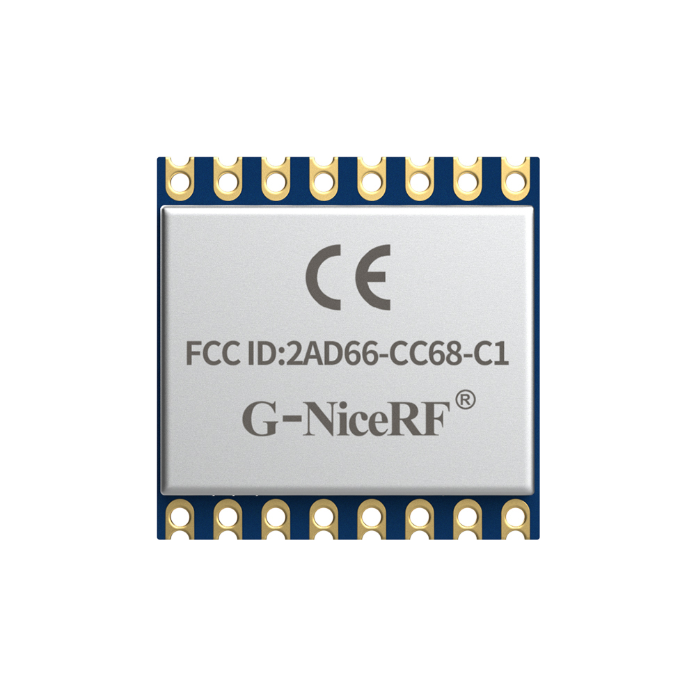 CC68-C1-868/915 : Module LoRa LLCC68 FCC ID et certifié CE-RED avec interface SPI