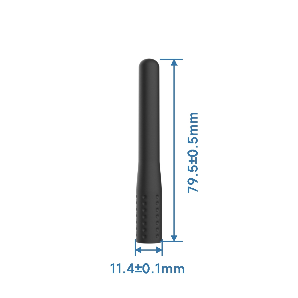 SW-UHF80&nbsp;: Antenne à tige droite 400-470 MHz  