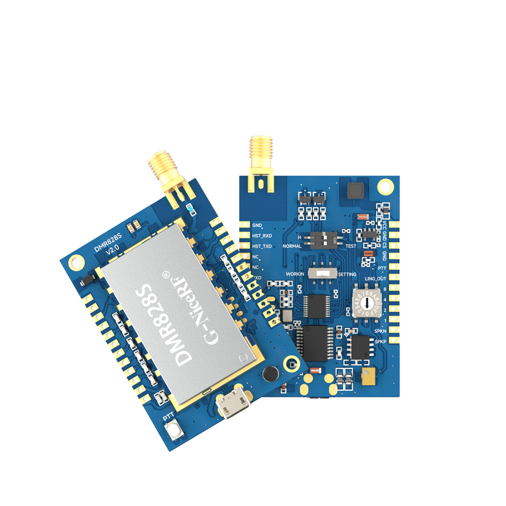 DMR828S : Module talkie-walkie DMR Tier II 2 W avec AMBE++