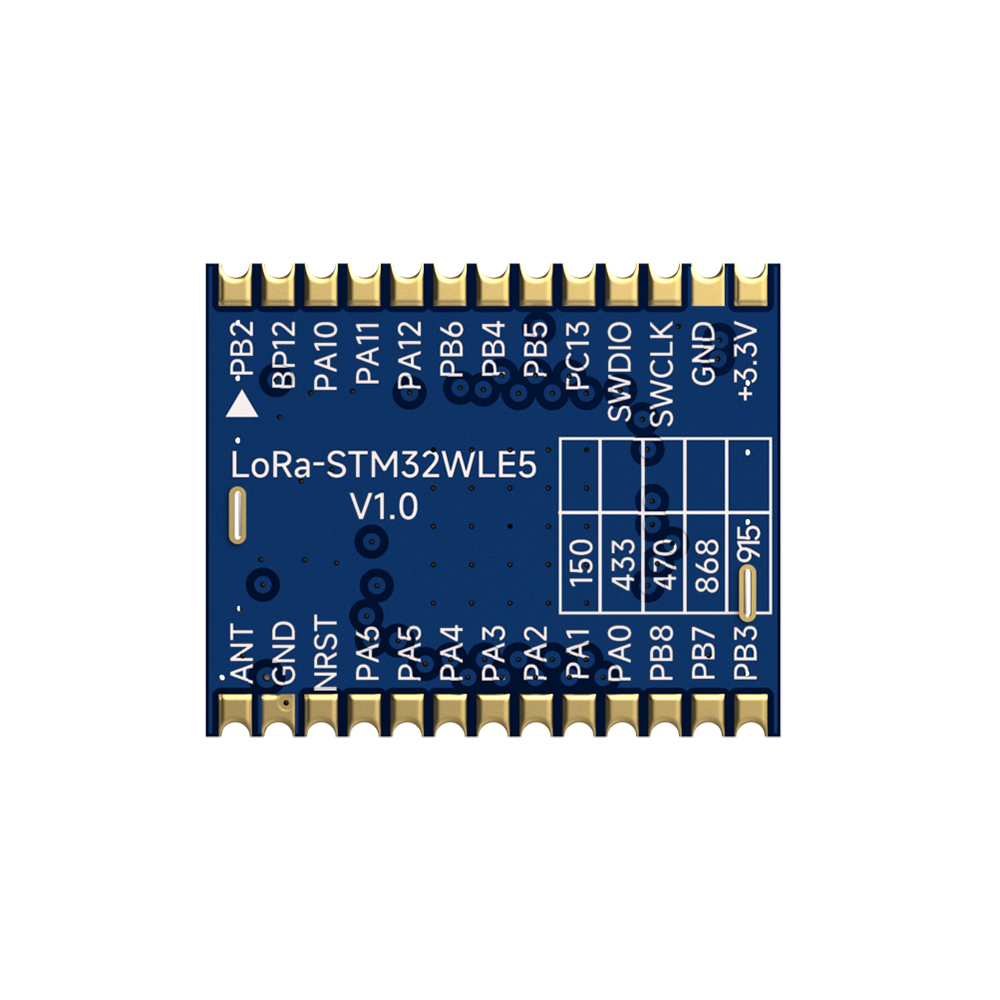 LoRa-STM32WLE5&nbsp;: module sans fil SOC avec noyau ARM Cortex-M4 intégré de très petite taille