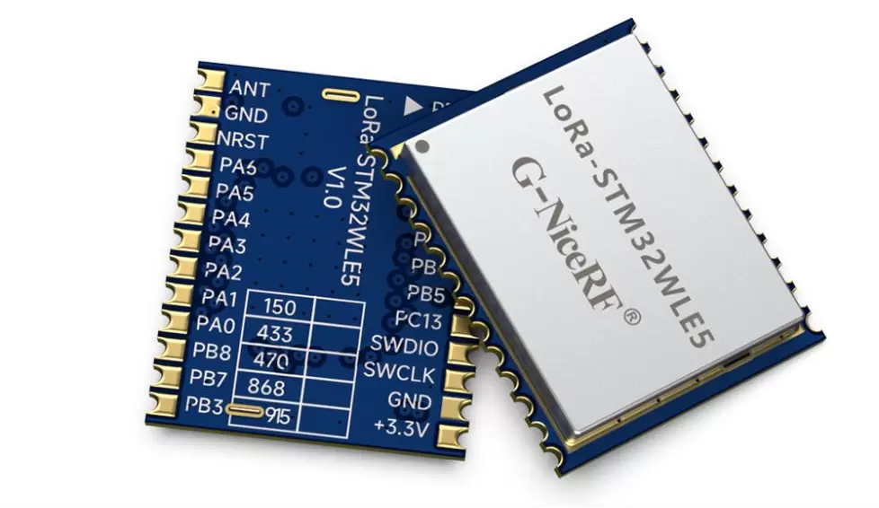 Nouveau produit&nbsp;: module sans fil SOC à modulation de spectre étalé LoRa - ARM intégré, oscillateur à cristal de qualité industrielle