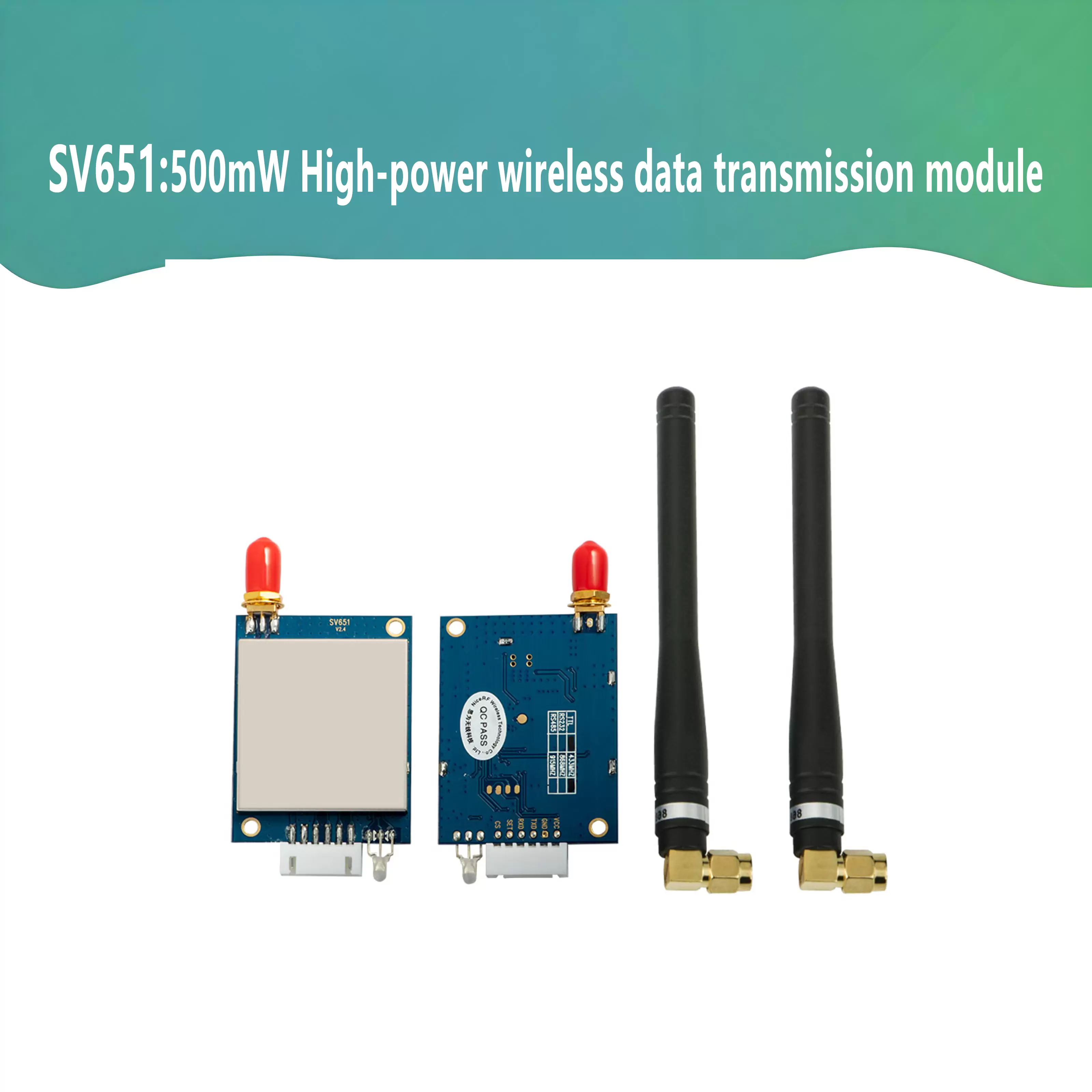Transmission transparente efficace et communication stable - Fonctions et applications du module SV651