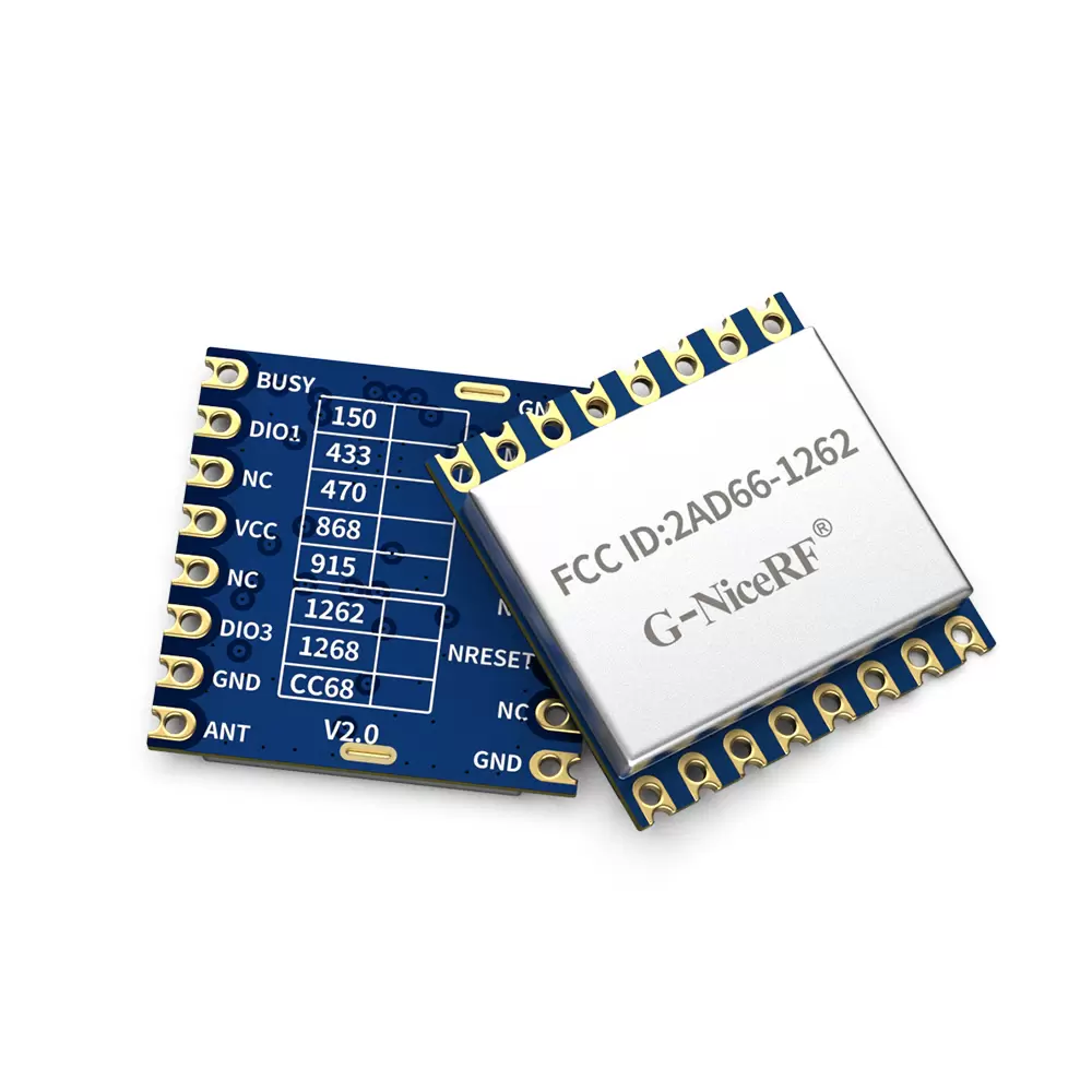 LoRa1262-915&nbsp;: Module LoRa SX1262 915&nbsp;MHz certifié FCC avec protection ESD