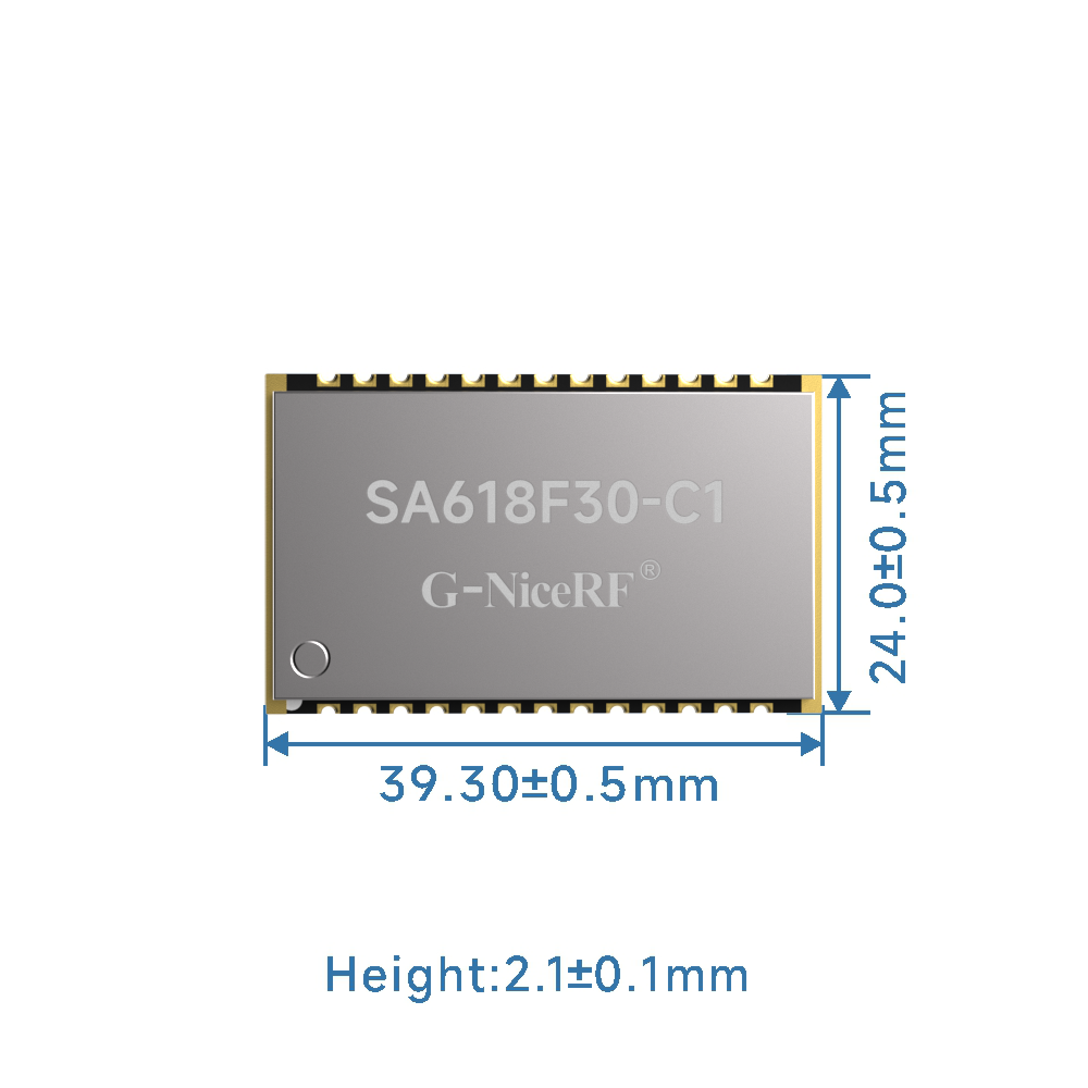 SA618F30-C1 Module de transmission audio duplex intégral haute puissance 1 W de haute qualité