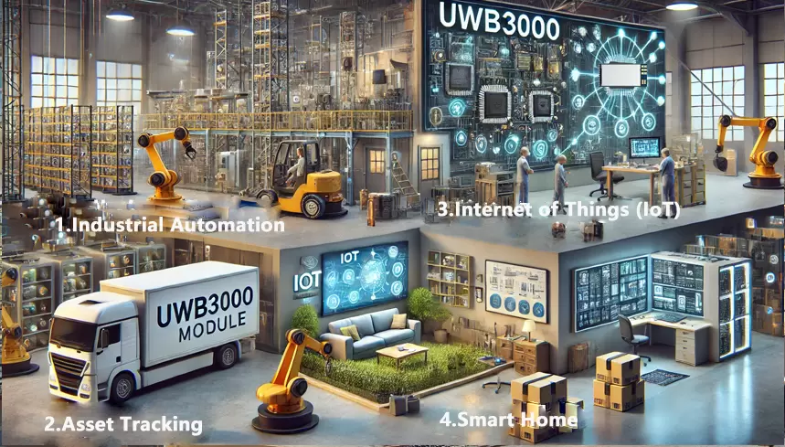 Module UWB3000: le choix idéal pour le positionnement en temps réel de haute précision