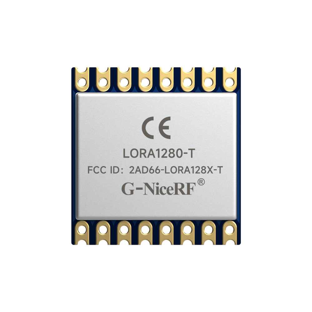 LoRa1280-TCXO : Certification FCC ID&amp;CE-RED Le module certifié SX1280 2,4 GHz prend en charge la plage