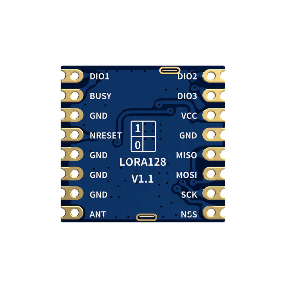 LoRa1280-TCXO : Certification FCC ID&amp;CE-RED Le module certifié SX1280 2,4 GHz prend en charge la plage