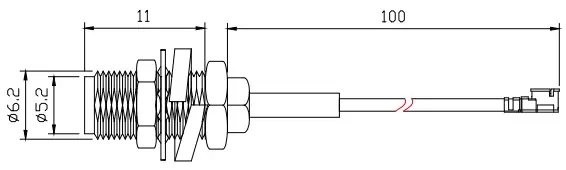 Adaptateur de câble d'extension SMA vers IPX1 Adaptateur de câble d'extension SMA vers IPX1