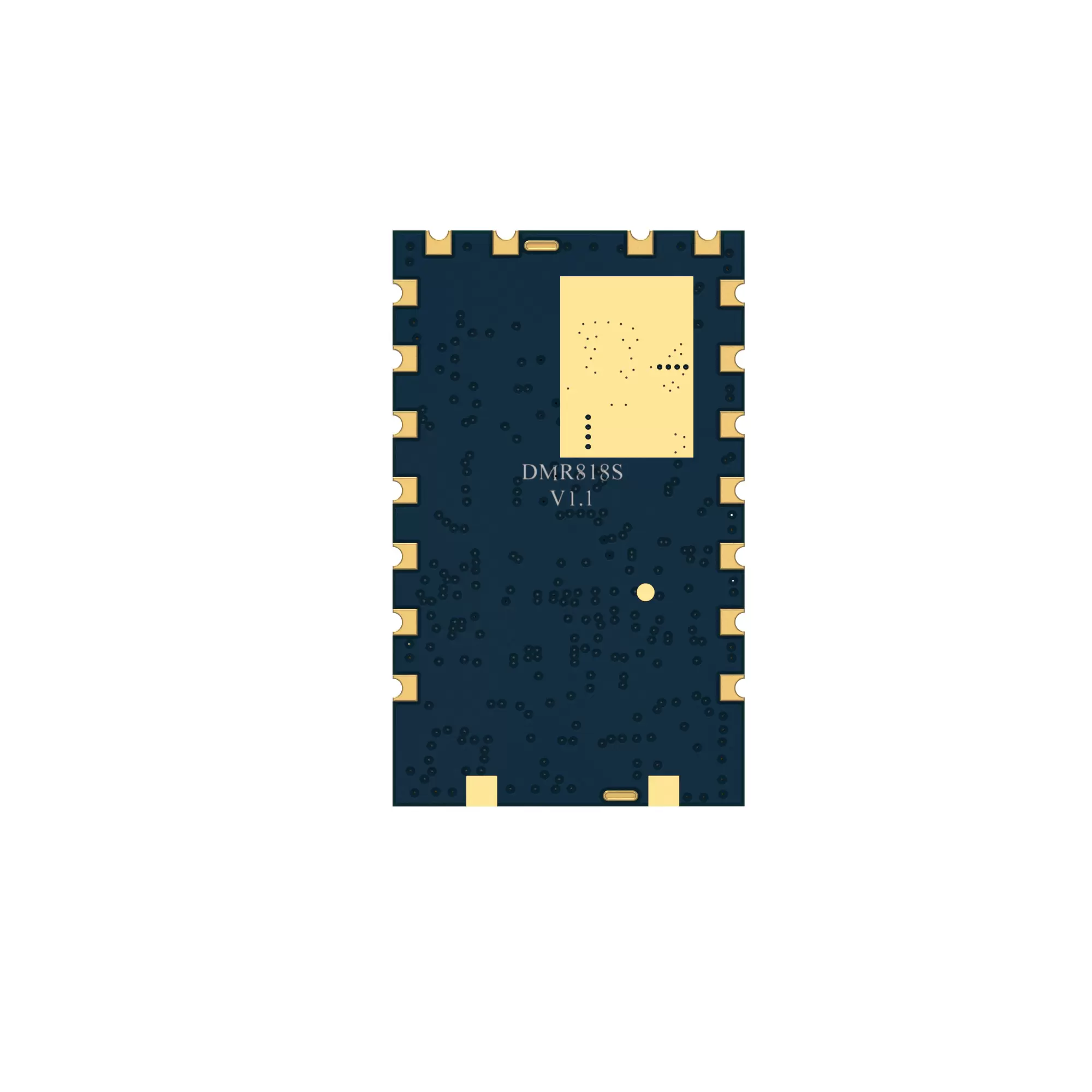 DMR818S-5W : Module talkie-walkie DMR 0,5 PPM TCXO 5 W