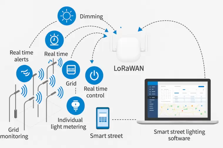 Comprendre l'architecture du réseau LoRaWAN&nbsp;: le rôle clé de la passerelle LoRaWAN1302