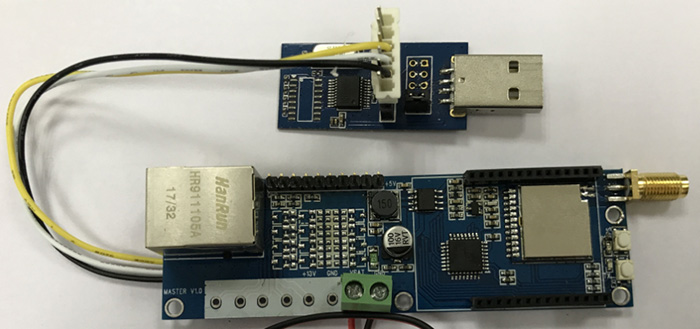 Matériel de la station de base principale (intégrant le module NiceRF)