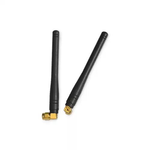 SW2400-WT100 : Antenne coud&eacute;e plaqu&eacute;e &agrave; gain &eacute;lev&eacute; 2,4 GHz