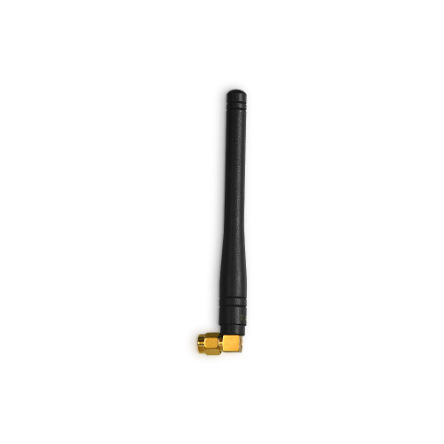 SW2400-WT100&nbsp;: Antenne à tige coudée plaquée à gain élevé de 2,4&nbsp;GHz