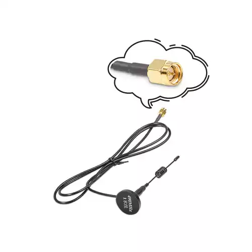 SW490-XP1M : Antenne ventouse &agrave; gain &eacute;lev&eacute; 490 MHz