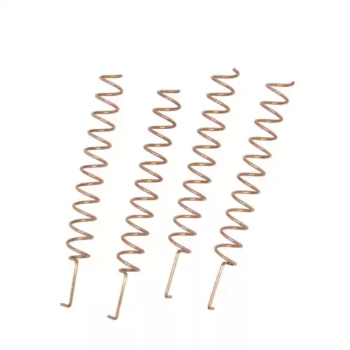 SW490-TH50 : Antenne UHF &agrave; ressort en cuivre 490 MHz