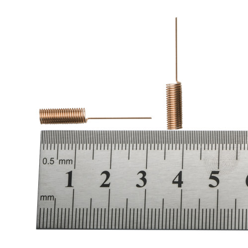 SW490-TH14 : Antenne à ressort en cuivre UHF 490 MHz