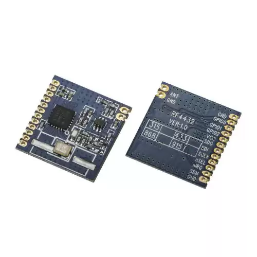 RF4432: 100MW SI4432 Module d'&eacute;metteur-r&eacute;cepteur RF avec module frontal