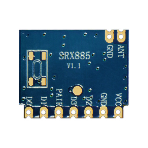 SRX885 : Module récepteur ASK 315/433 MHz avec décodage multifonction