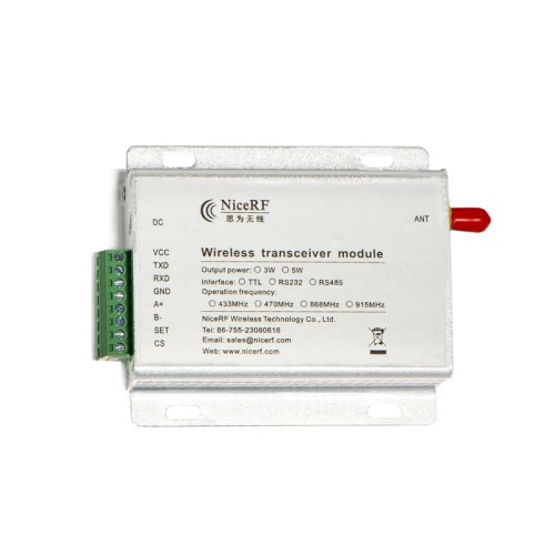 SV6500 : modulateur RF 433/470 MHz 5 W avec protection ESD