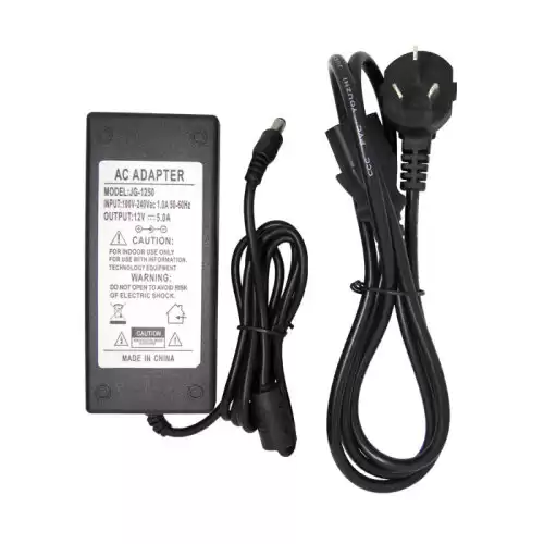 12V5A : Adaptateur secteur