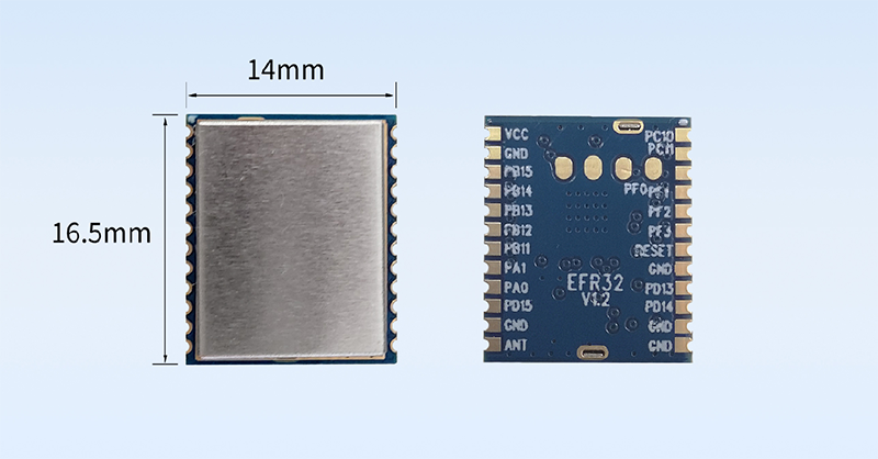 Module de communication sans fil de petite taille, basse consommation et hautes performances EFR32