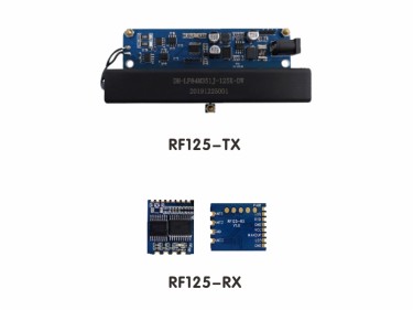 Application typique du module RF125 de réveil aérien sans fil 125 kHz