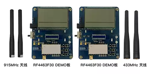 Carte de démonstration du module émetteur-récepteur sans fil RF4463F30