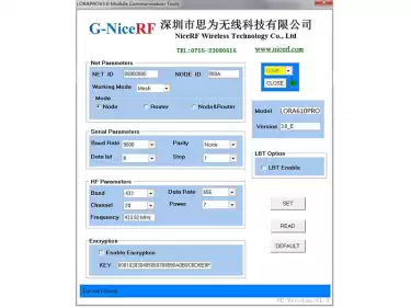 Comment le module sans fil règle-t-il le débit en bauds&nbsp;?
