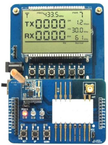 Carte de démonstration de fonction RF4432PRO DEMO