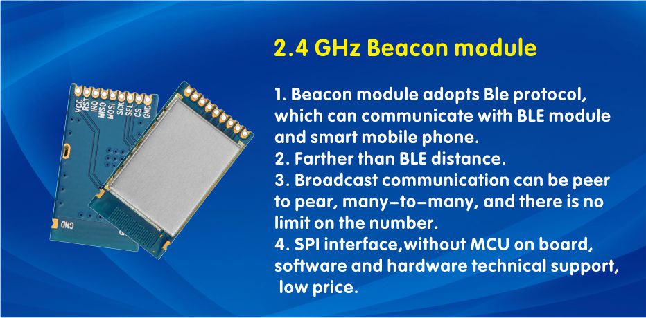 Module RF 2,4 GHz Balise128