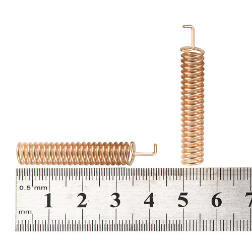 SW490-TH32 : Antenne à ressort en cuivre 470/490 MHz