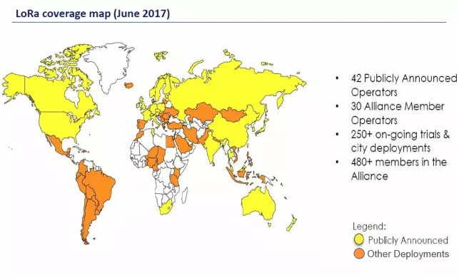 Analyse : l'état actuel du déploiement du réseau mondial LoRa