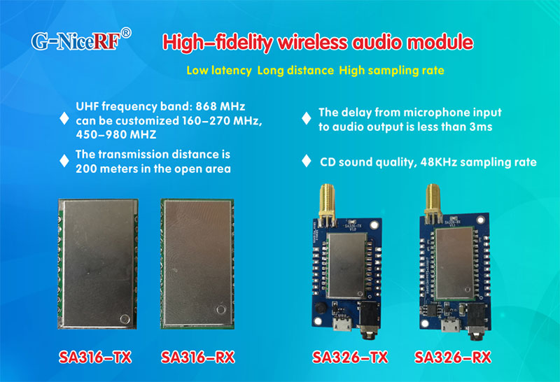 module audio sans fil SA316 SA326