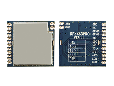 Module émetteur-récepteur sans fil RF4463PRO utilisant la puce Si4463